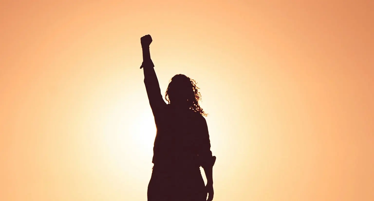 silhouette of personr